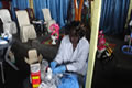 biometric screening session2 in Kinshasa Masina DRC